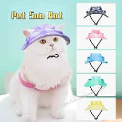 Dog Caps Cat Hat with Adjustable String Small Pet Hat for Small and Medium Cats Puppy Dog Hat Dog Accessories for Small Dogs