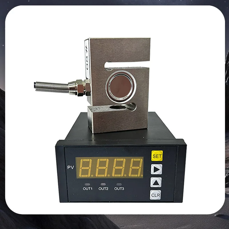 

High-precision S-type tensile compressive load cell weight sensor load cell indicator light capable of carrying 100kg-2t