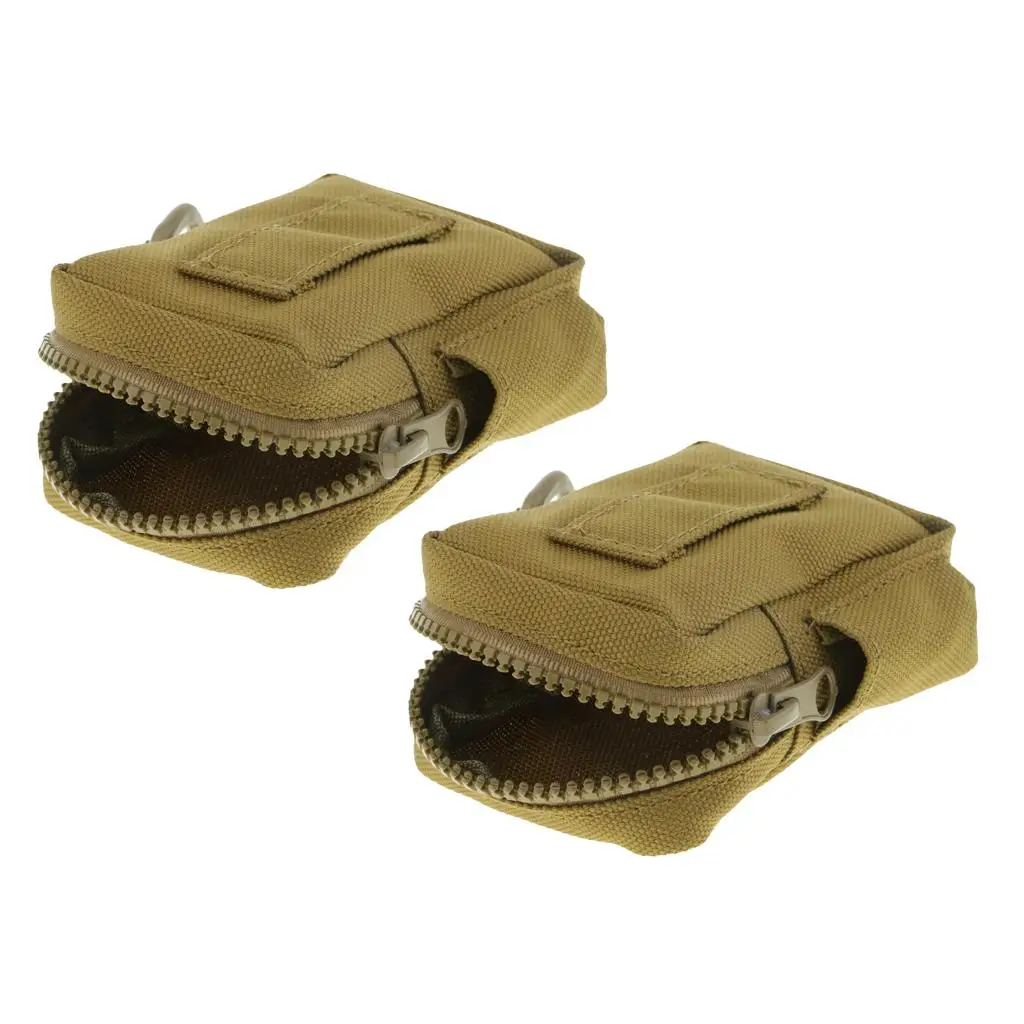 

Small Molle Pouch Bag Oxford Cloth Accessory Pouch Gadget Waist Bag for Hunting Climbing