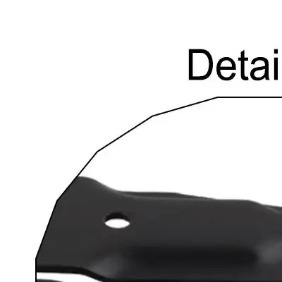 Replacement Blade Pair for HRR 72531-VE2-020 and 72511-VE1-020 Lawn Mowers Fits LM2100 LM2101 LM2102 SP LM2100 SP LM2142 SP