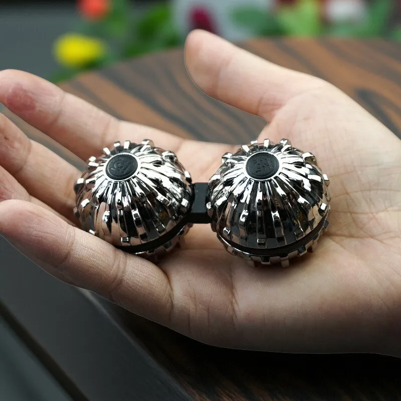 金属結合マッサージボールキルサイト回転指先ジャイロストレス緩和おもちゃフィジェットスピナーストレス緩和カジュアルおもちゃ