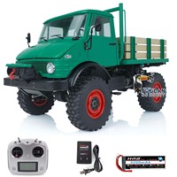 LESU U406 4x4 RC Metal Crawler RTR 1/10 Remote Control Car Off-Road Vehicles 2 Speed Transmission Light Sound Toy Model THZH1441