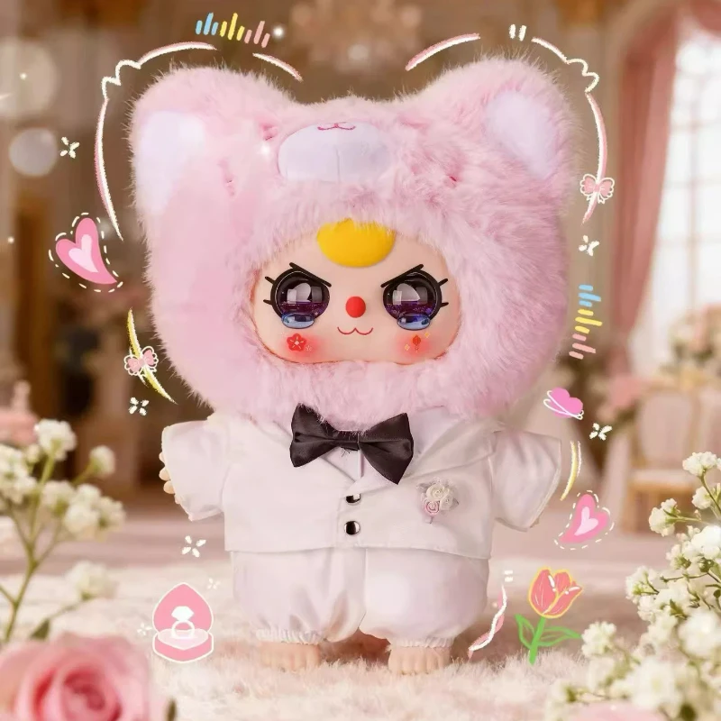 [신상품] 공식 정품 베이비 쓰리 400% 로맨틱 웨딩 시리즈 블라인드 박스 중국 및 서양 문화 플러시 인형 타이드 플레이 선물