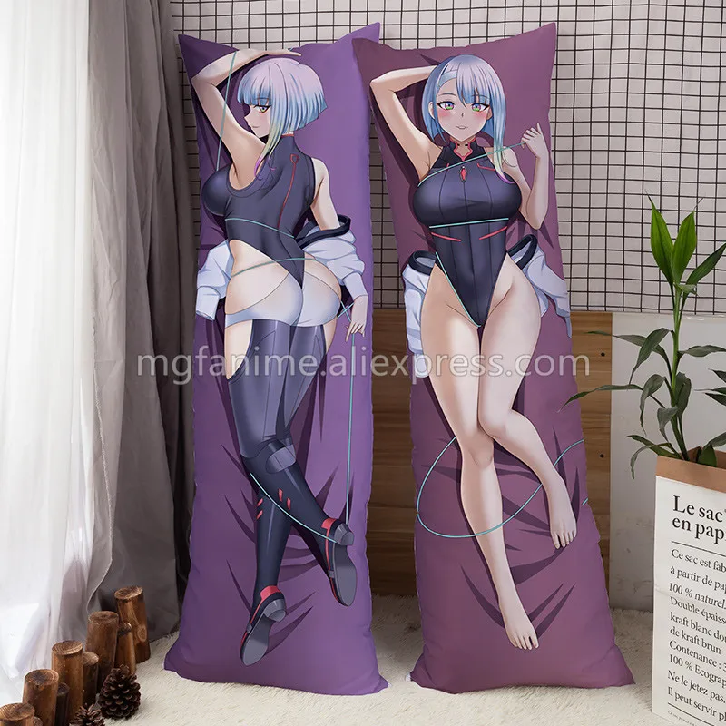 

Anime Dakimakura Hugging Body Pillow Case CYBERPUNK EDGERUNNERS Long Life-size Cosplay Cushion Cover