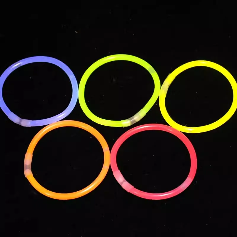 10/100 pçs brilho varas brinquedo fluorescência brilhando no escuro diy pulseira colar luminoso glowstick aniversário festa de casamento decoração