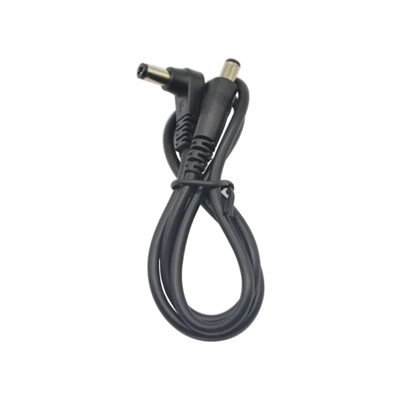 8Pcs DC Cable Guitar Effect Pedal Patch Power Lead/cord 60cm Black Sizing 2.1 Mm
