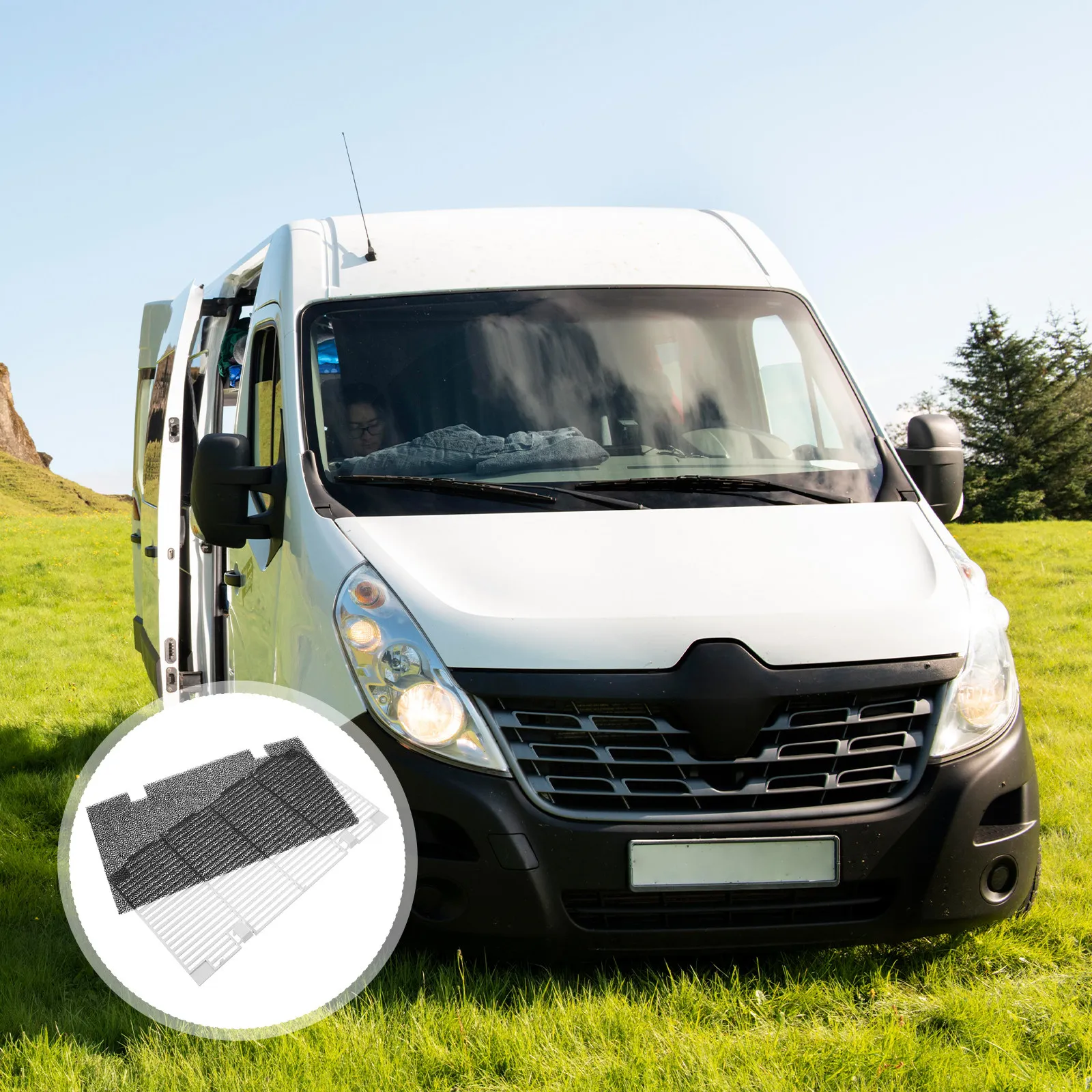 

Rv Air Conditioner Vent Cover Grille Replacement with High Performance Sponge Plastic Filters for Units Optimal Airflow