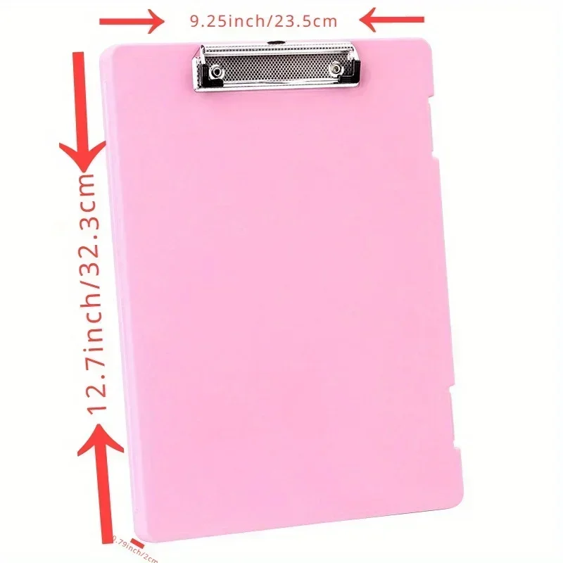 A4 Board with Folder Clip Folder Organizer Box Office Supplies Mat Board Clipboard Fresh Exam File Information Booklet