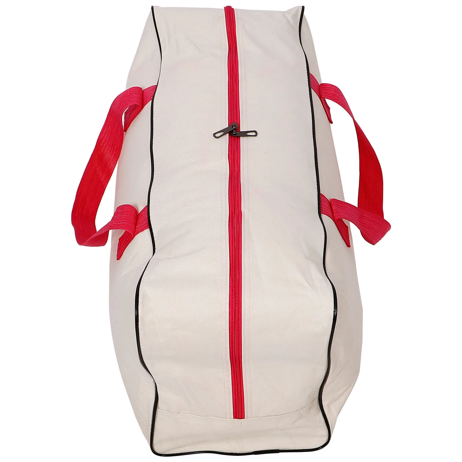 

Folding Table Chair Storage Bag Large Capacity Camping Hiking Supply Tools Bag Red Stripe Beige Set of 3 Portable Outdoor