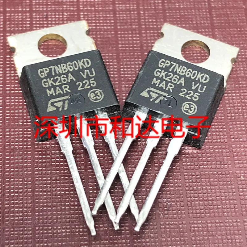 5PCS-10PCS GP7NB60KD STGP7NB60KD MOS TO-220 NEW AND ORIGINAL ON STOCK