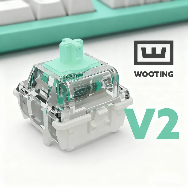 Магнитный переключатель Wooting Lekker 60HE/60HE+ L60 V2 40cN, триггерные линейные переключатели, аксессуары для механической клавиатуры для игр и офиса