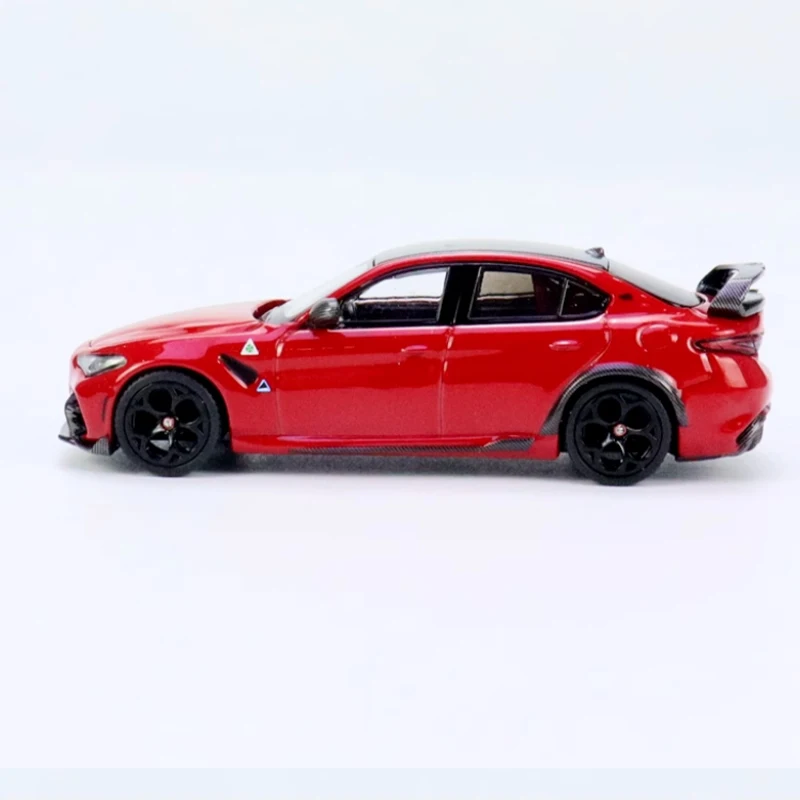 Diecast original escala 1:64 giulia gtam liga modelo simulação clássico decoração hobbies lembranças coleção exibição estática