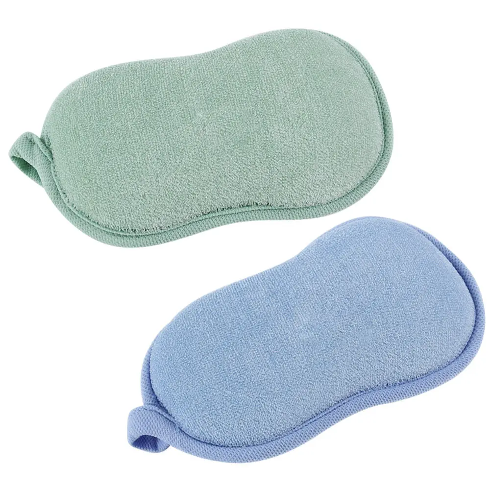 

2Pcs Soft Non Scratch Bath Ball for Daily Shower Body Cleansing Exfoliator Sponge Promotes Cell Activity Skin Health with Strap