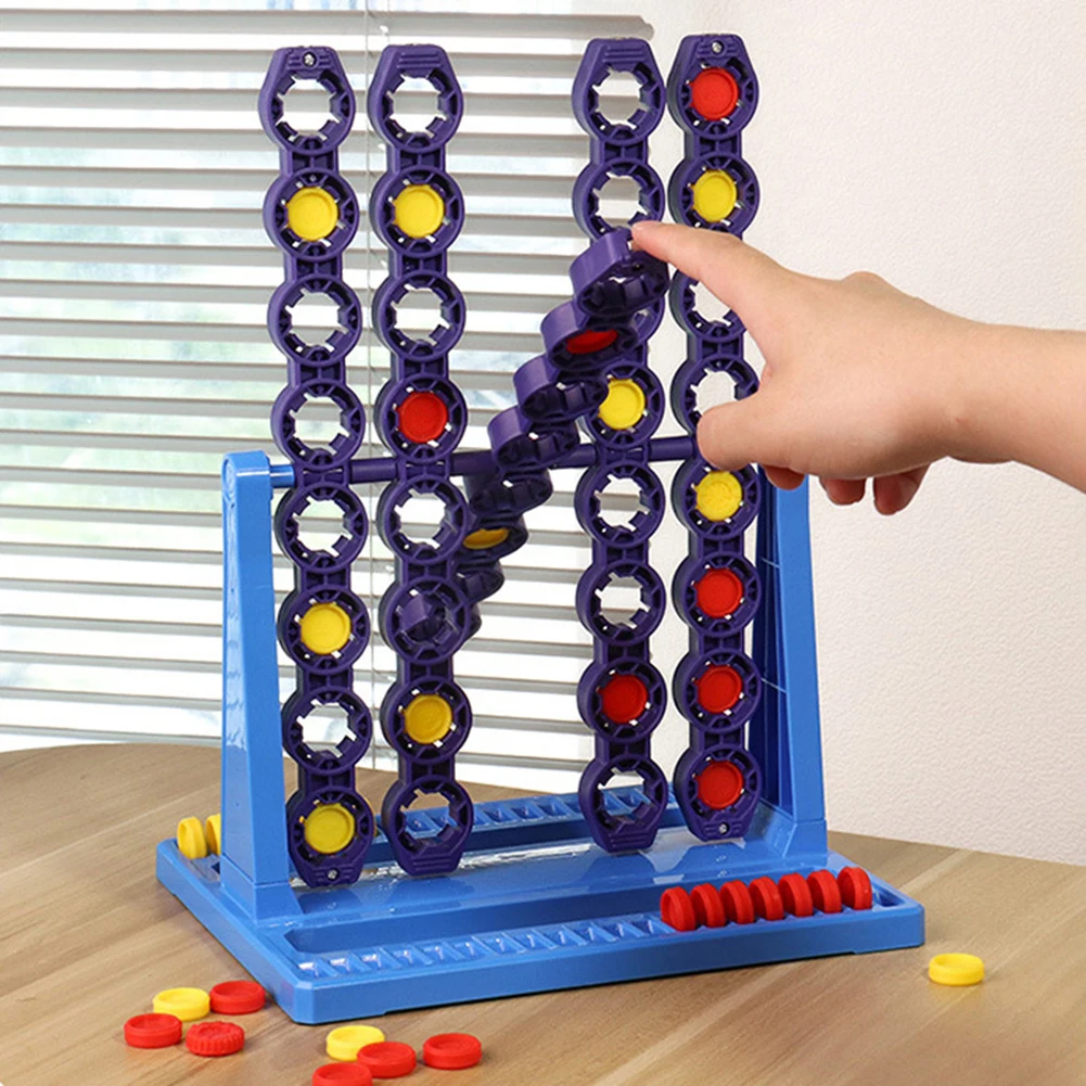 Connect 4 Spin Game - Family Fun with Spinning Grid!