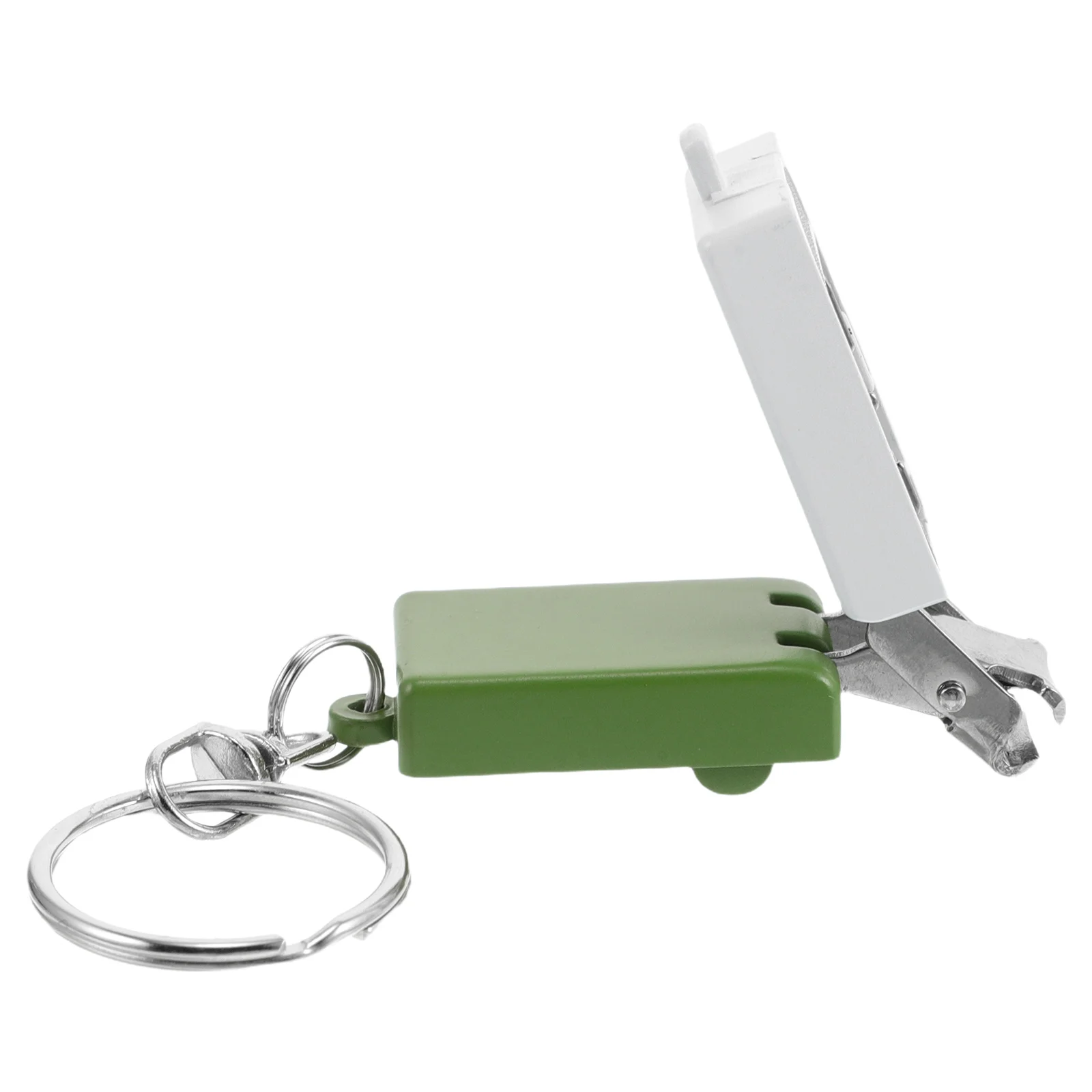 

Mini Mahjong Nail Clips Portable Foldable Keychain Stainless Steel Nail Clippers With Chain For Daily Use Household