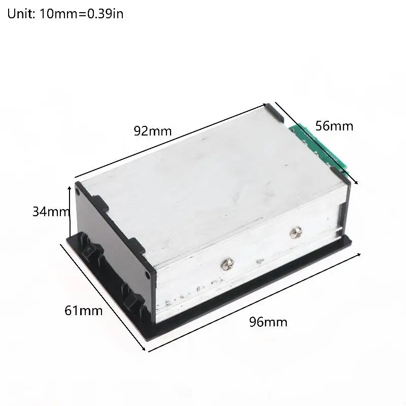 DC6-60V 30A Speed Controller Slow Start Stop Governor PWM DC Motor Speed Controller Digital Display Power Controller