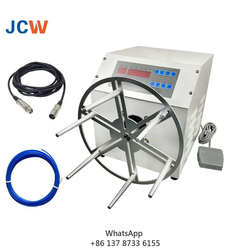 

JCW-WB02W Automatic Cable Winding Machine Manual Cable Winding Machine