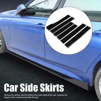 2.2米汽車側裙亮黑色搖臂面板外飾下部側裙底部線條延伸件分流唇擴散器汽車配件 8 最佳銷售 BMWE90側裙 - №8