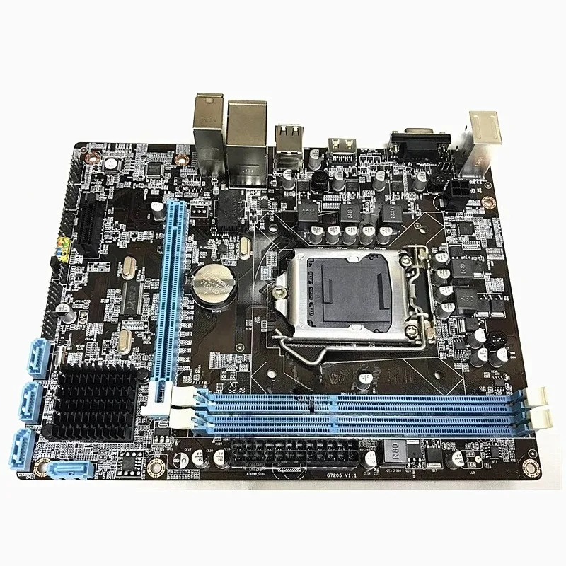 New H55 computer main board 1156 pins main board support generation i3 i5 i7 X3450 X3470CPU