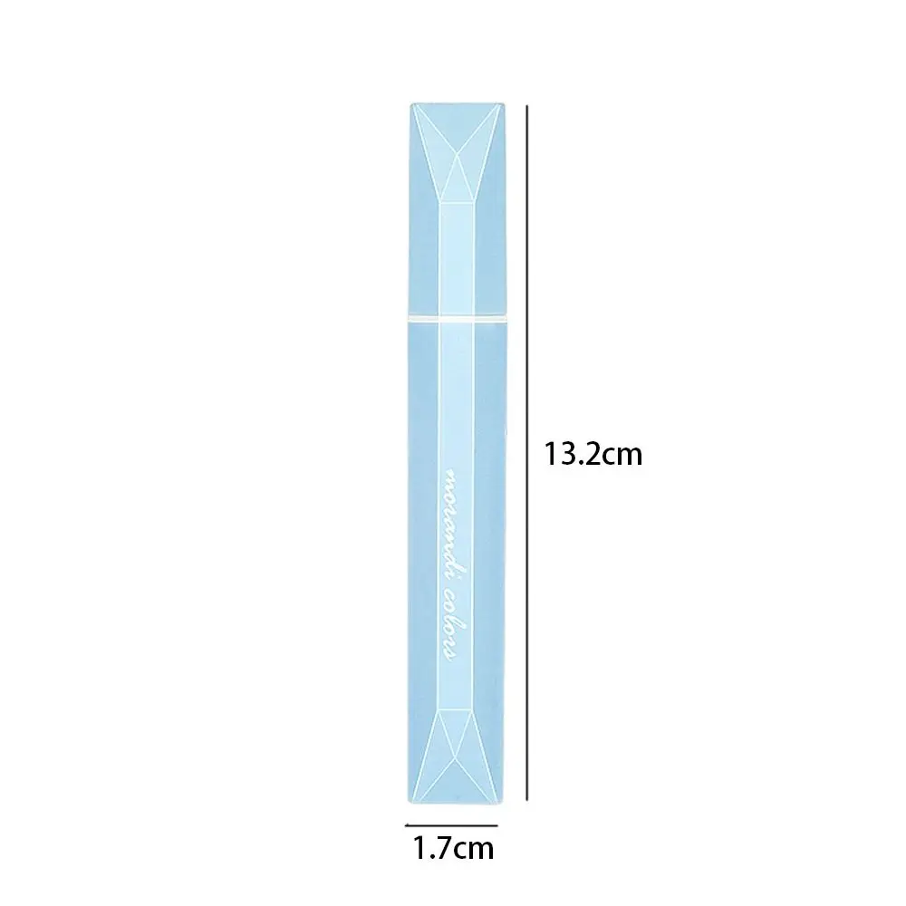 4 unids/set Kawaii gradiente rotuladores cabeza suave protección ocular rotulador fluorescente alta apariencia contabilidad manual