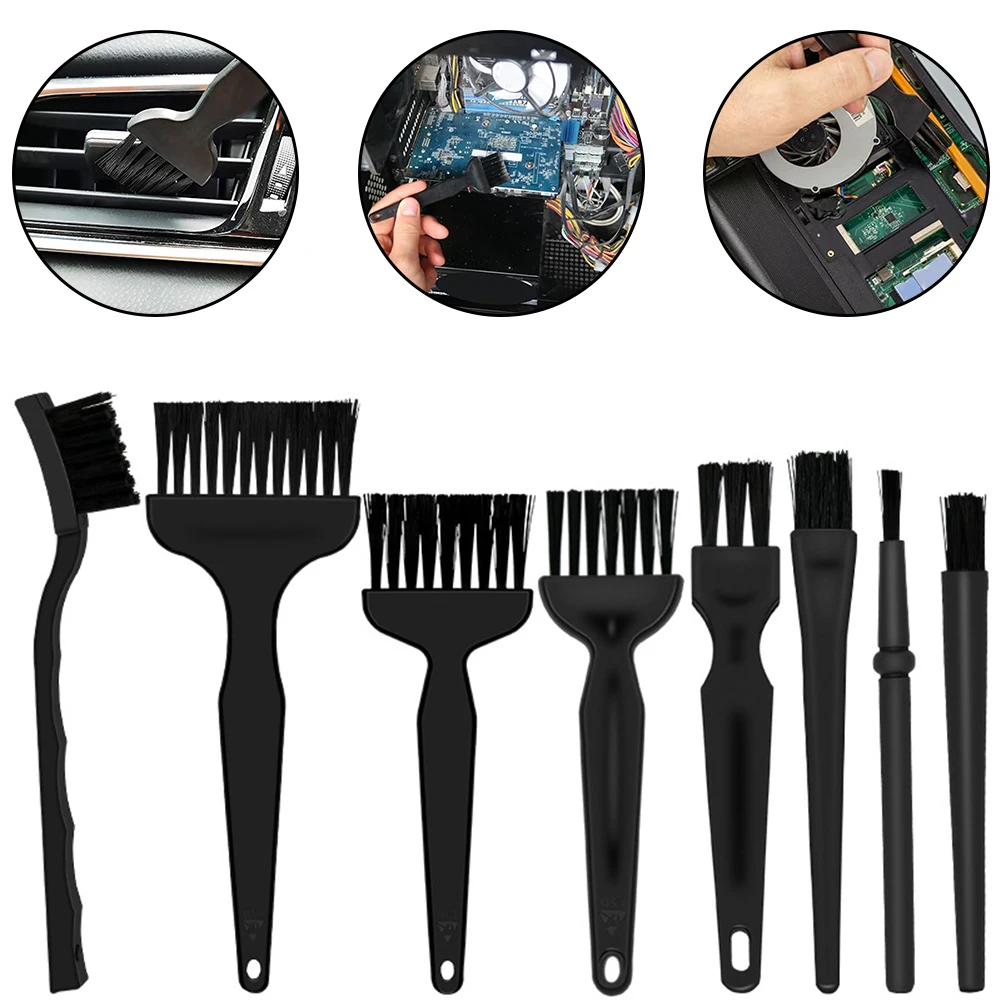 8PCS ESD Brush Brush Anti-Static Kit Circuit Board Cleaning Brush Dust Removal Brush For Computer Computer Cleaning Brushes Kit