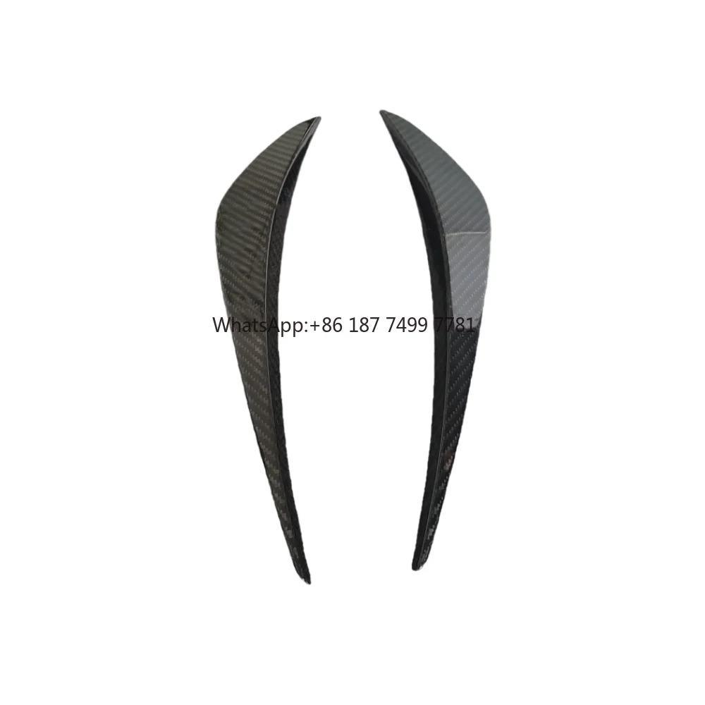 

Suitable for Upgrading . 720S Carbon Fiber Front Bumper Decorative Fan Blades