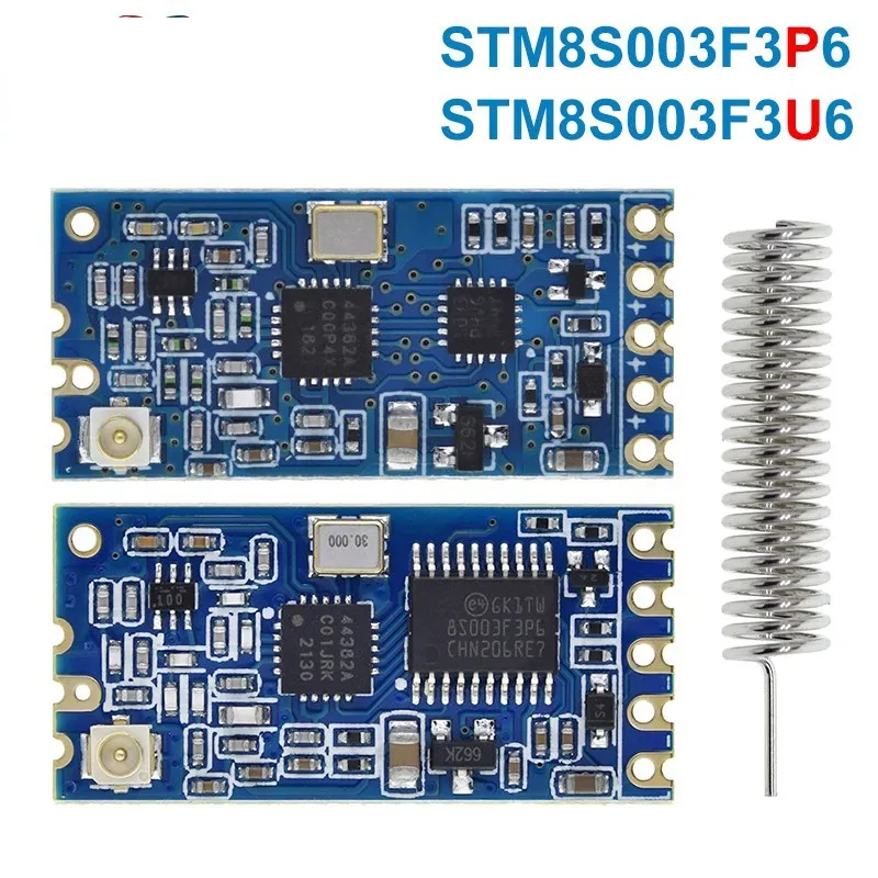 1/2/5pcs  433Mhz HC-12 SI4463/4438 Wireless Serial Port Module 1000m Replace Bluetooth NEW