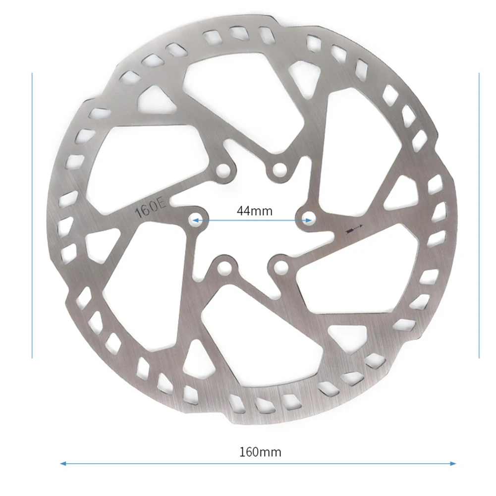 MTB E-Bike 2.3mm Disc Brake-Rotor Thicken 140mm160mm 180mm 203mm 220mm H23 Super Rigidity 6 Bolt Stainless Steel Bike VS HS2 2mm