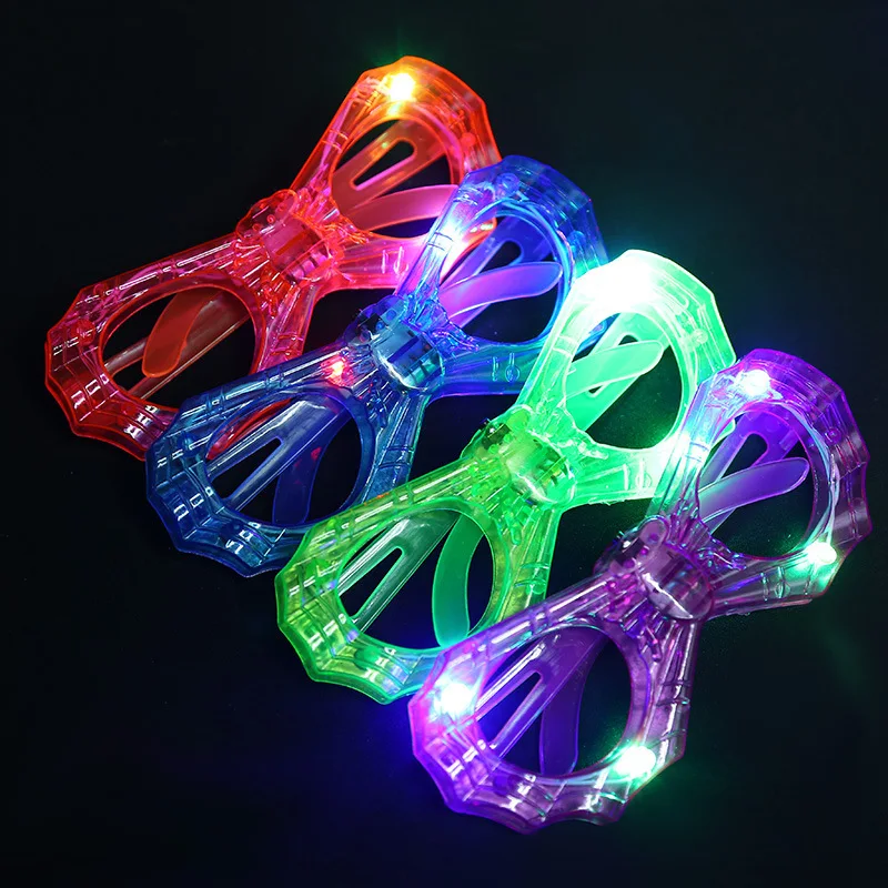 Neon Light Up Óculos de sol para adultos e crianças, Glow Sunglasses, Flash, Carnaval, Aniversário, Festa de casamento, Favores, Presentes do Festival, Brinquedos para mulheres