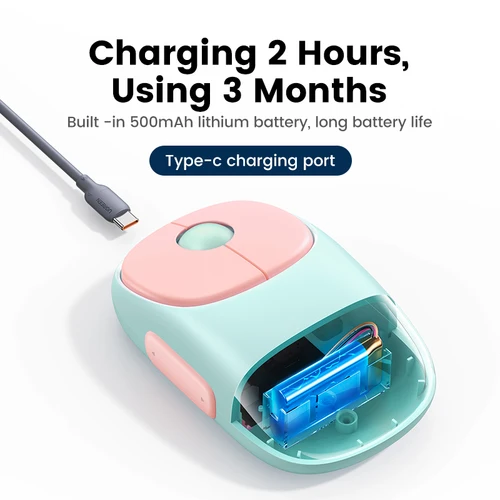 Imagen 2 del producto UGREEN-ratón inalámbrico con Bluetooth 5,0, Mouse recargable de 2,4G, carga de 4000 DPI, para MacBook, iPad, tableta y ordenador portátil