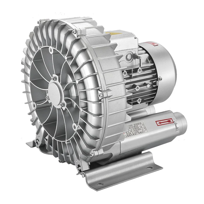 

Single Phase 1.1 KW High Pressure AC Motor Copper Air Blower Side-Channel Ring Blower Fish Pond Aeration System