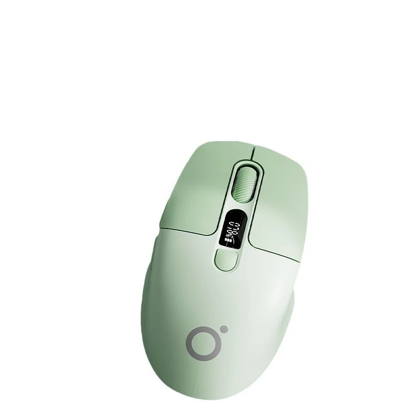 Wlmouse Wireless Bluetooth Mouse Screen Display Battery Rechargeable Laptop Mini Computer Office Ipad Universal Office Silent