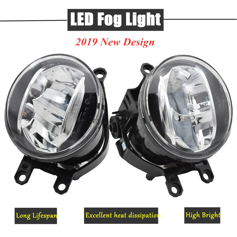 1pair (Left + right) Car styling LED fog lights Halogen lamps For Toyota RAV4 RAV 4 2006 2007 2008 2009 2010 2011 2012