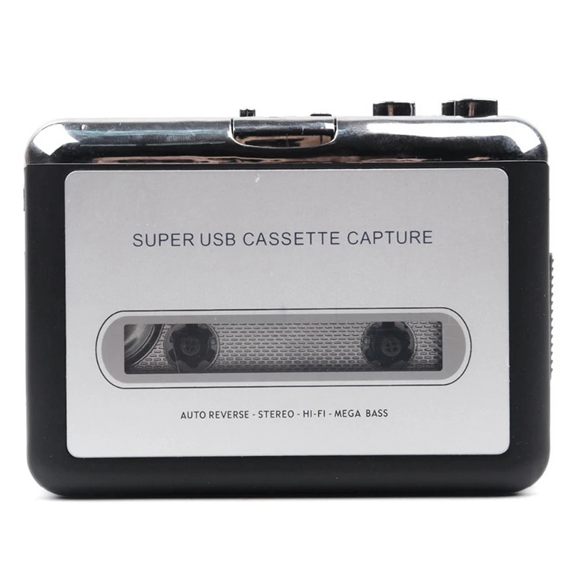 Cassette Player to MP3 Converter, Capture Audio Music Player, Converter Cassette On Tape para PC Laptop Via USB