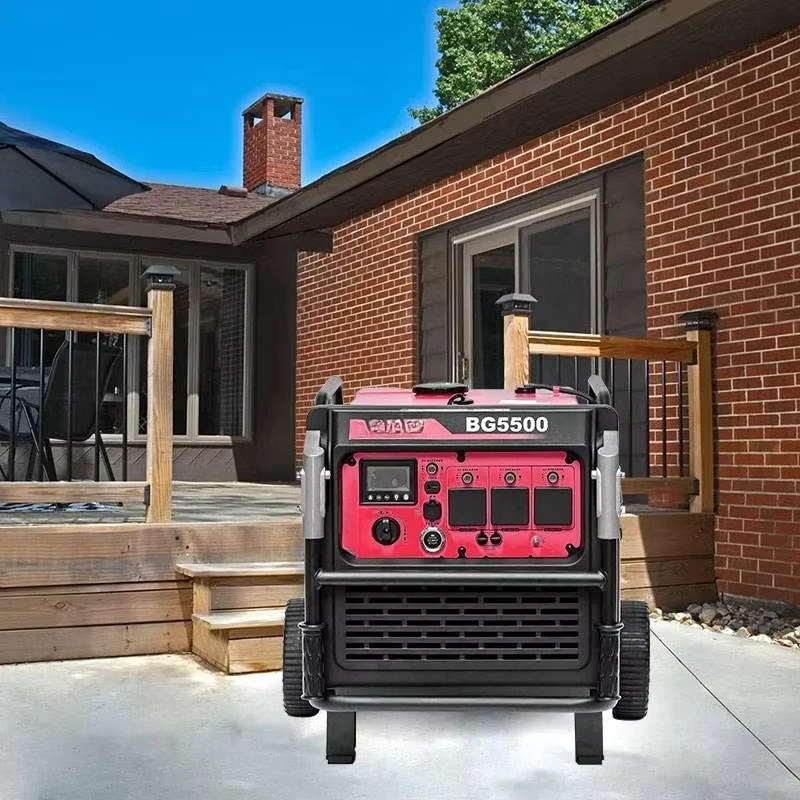 Portable Open Frame 8200W Inverter Gas Powered Generator Low Noise for Home Backup and Emergency Use 50Hz Frequency