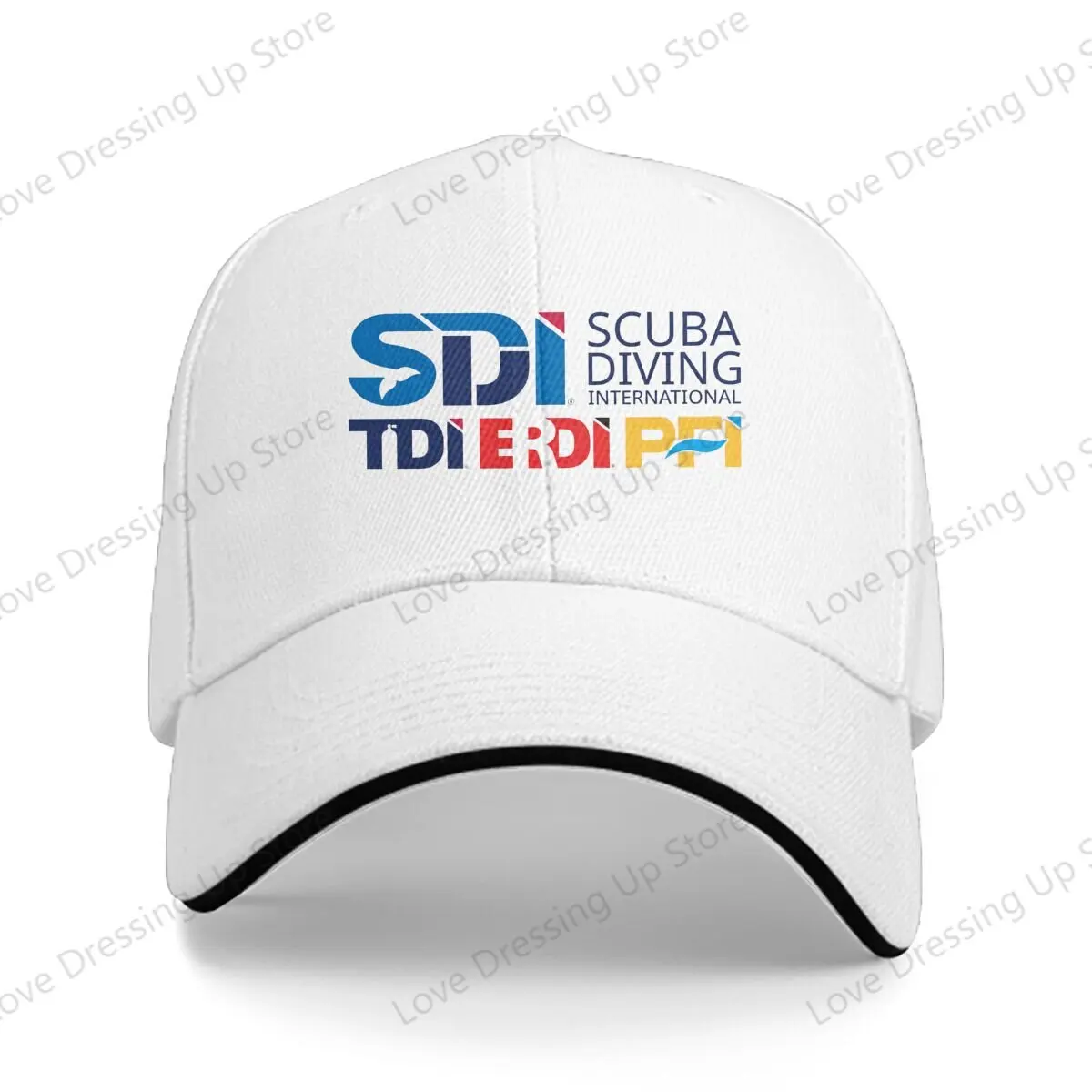 New Love Scuba Dive Men Women Baseball Caps Scuba Diving International Dad's Hat Running Hats