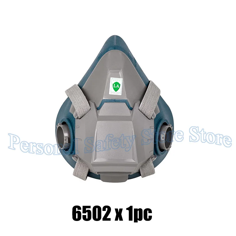6502/6200/6300/7502/7503/7772 Dust Gas Respirator Half Face Dust Mask For Painting Spraying Organic Vapor Chemical Work Safety
