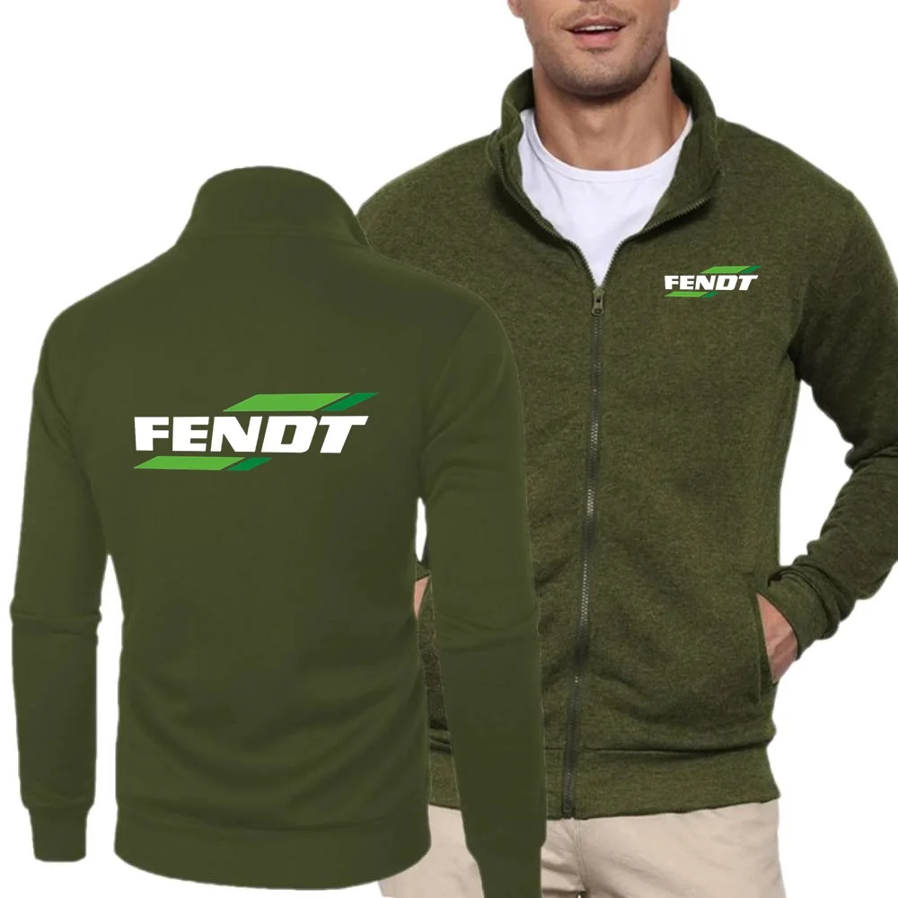Novos moletons à prova de vento gola sportwear zíper outwear trator fandt masculino mulher jaqueta casaco hip hop juventude streetwear