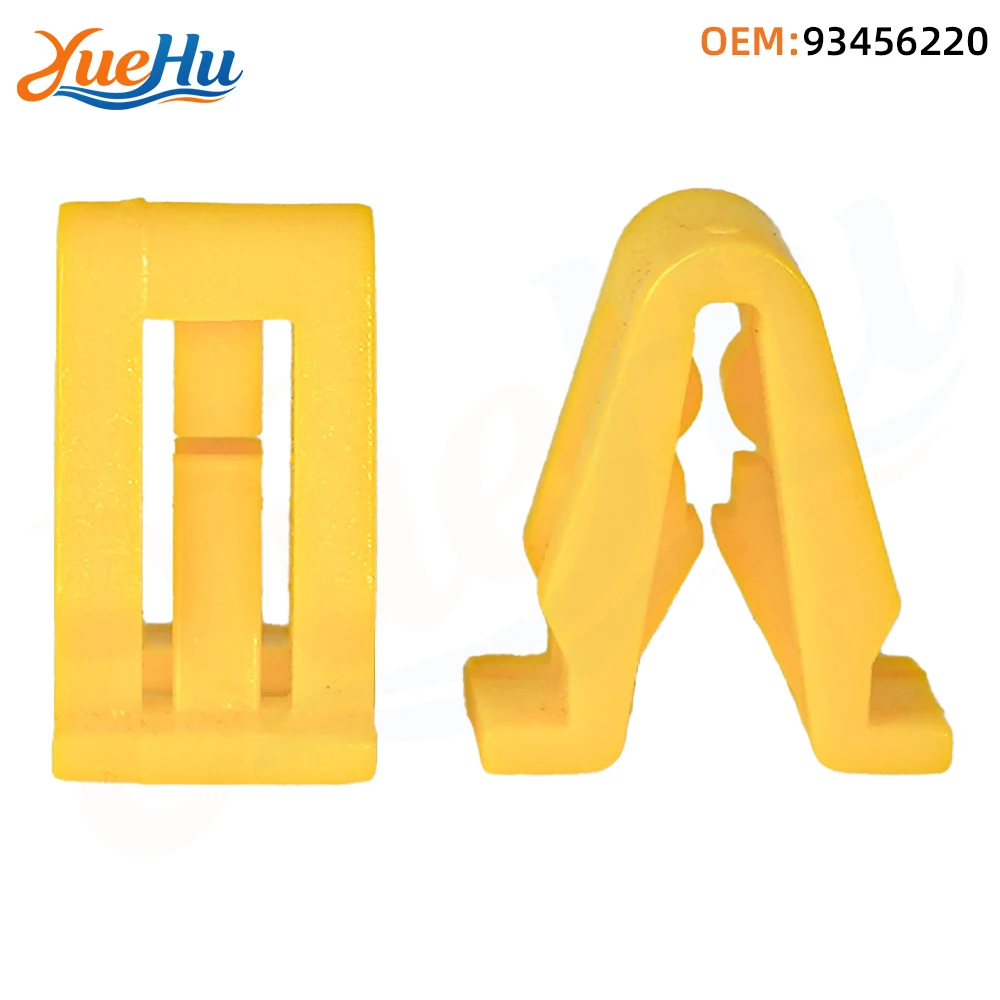 YUEHU 93456220 radiator grille installation clip for Nissan Opel Movano Renault brake hose fixing buckle 7703077496