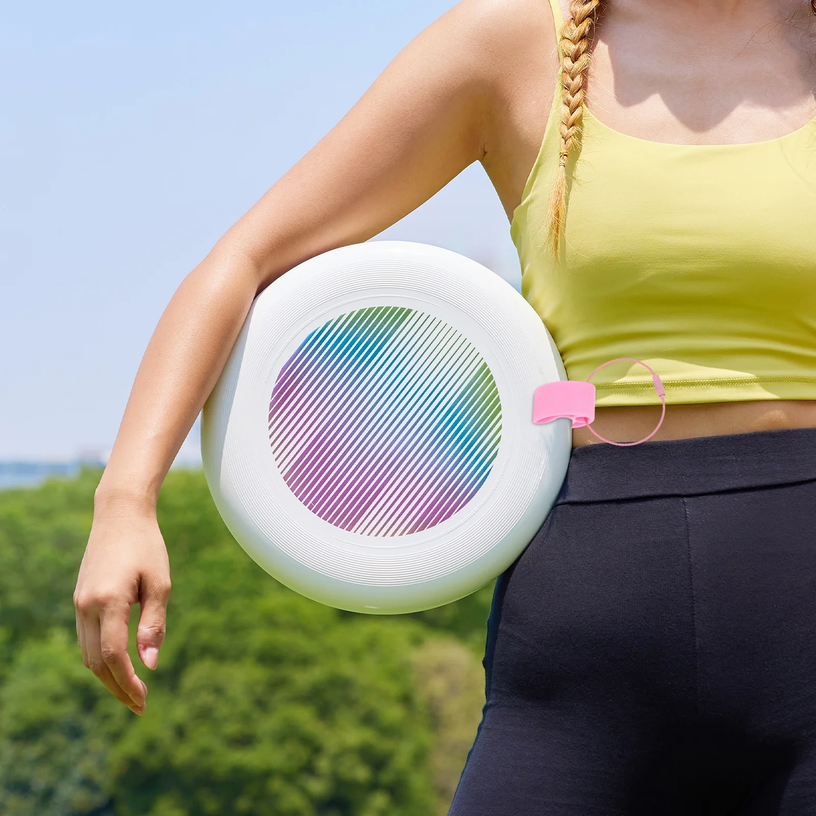 

3Pcs Extreme Flying Disc Clamps Portable Hanger Sport Disk Hook Holder Buckles Outdoor Activities Team Competitions Family