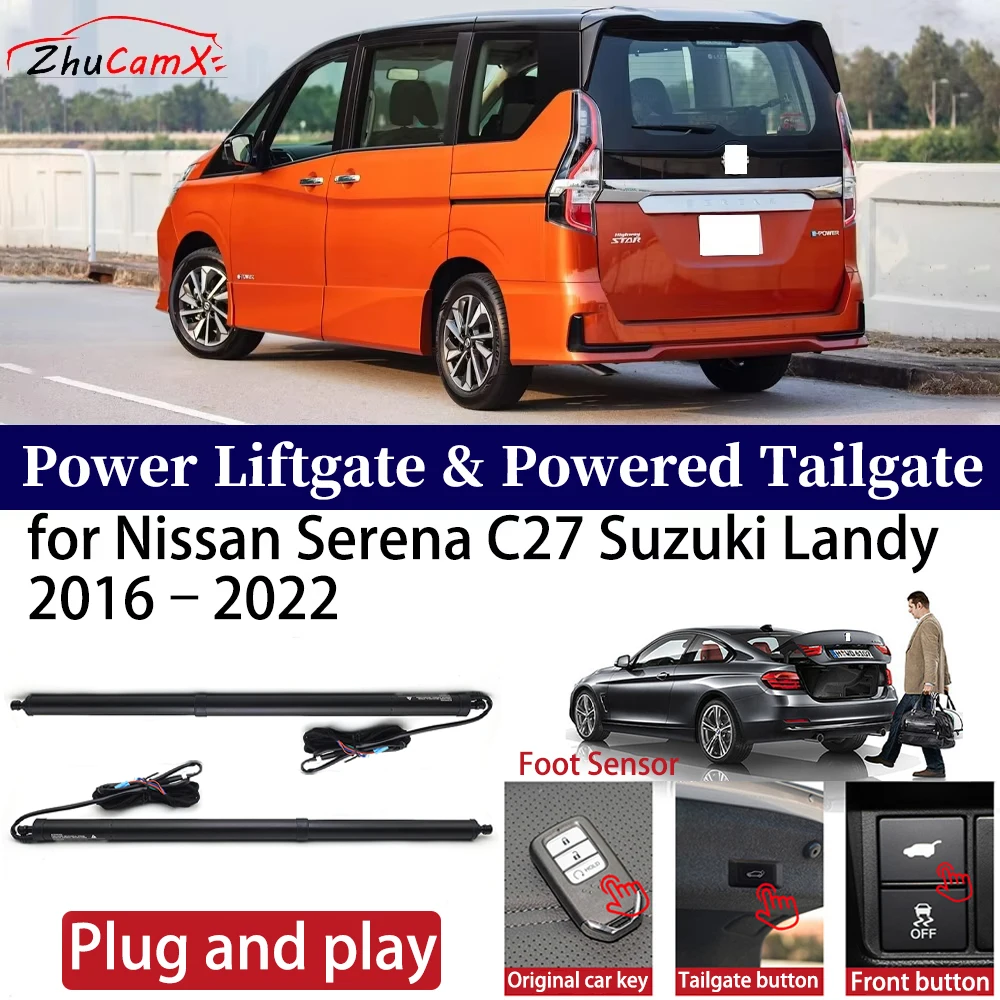 for Nissan Serena C27 Suzuki Landy 2016-2022 Car OEM Power Liftgate Automatic One-Click Powered Tailgate Strut Plug and Play