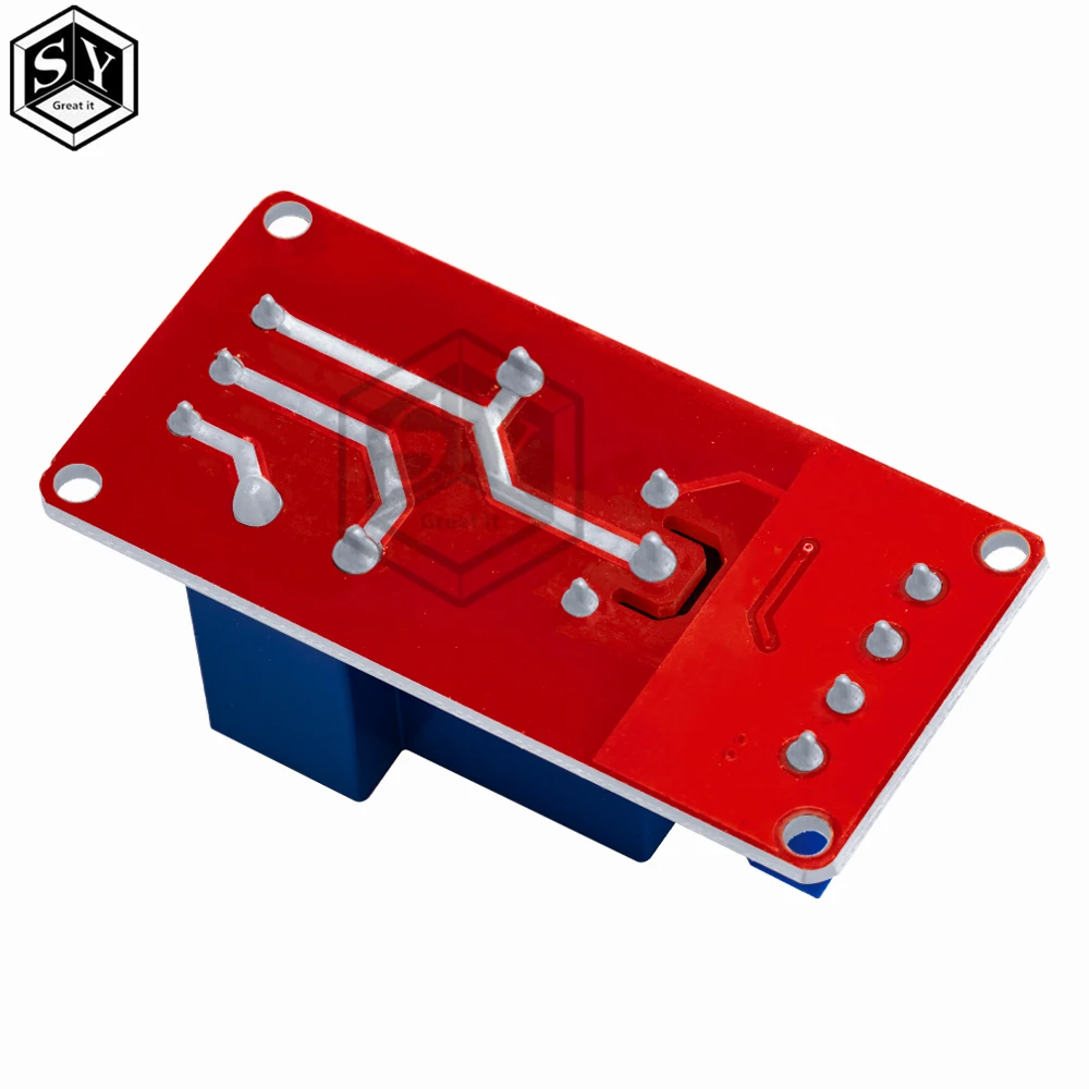 Módulo de relé de isolamento bidirecional 12v 5v 30a, gatilho de alto/baixo nível 12v/5v 30a módulo de relé de 1 canal + eletrônico com optoacoplador