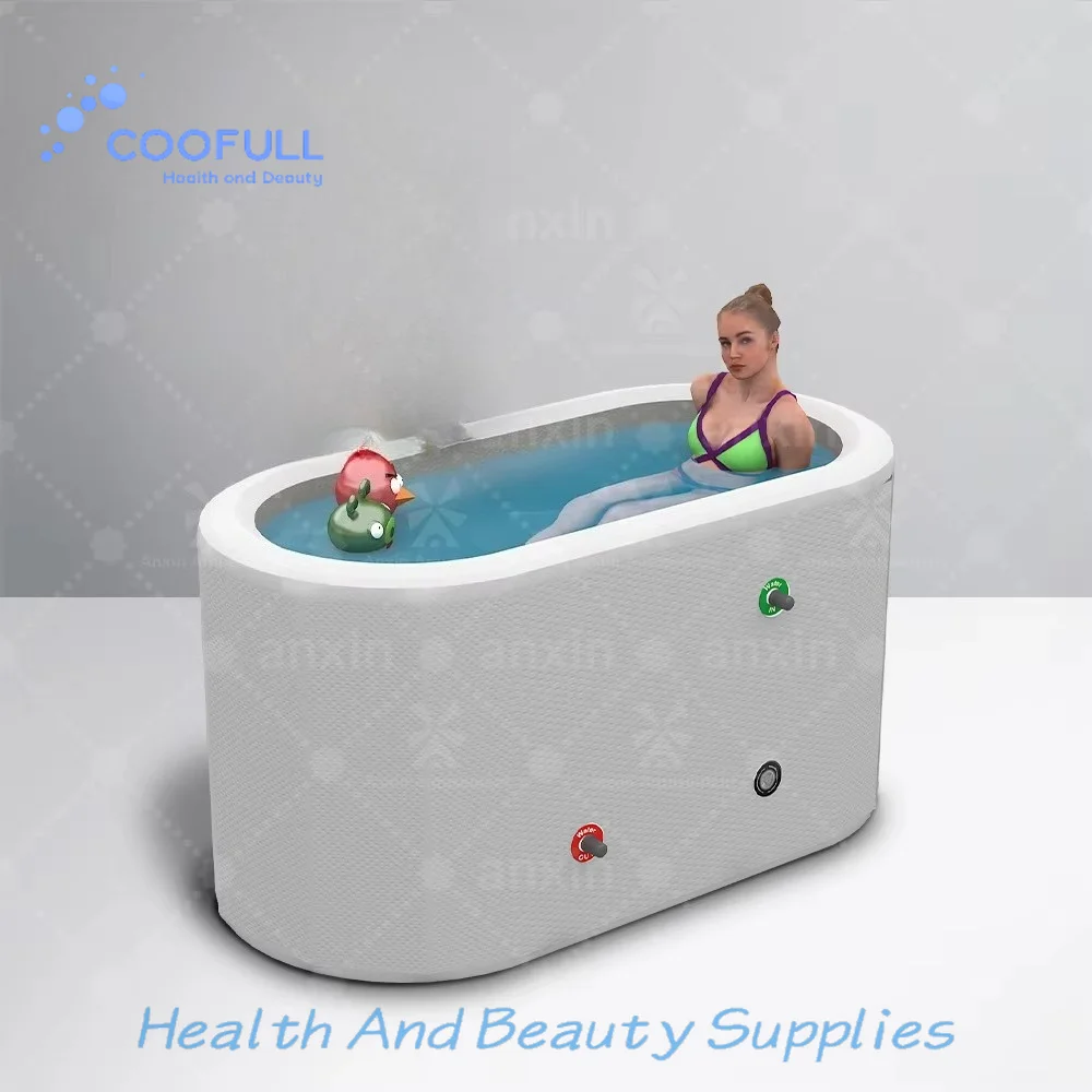 Coofull PVC Drop Stitch Pool Inflatable Bathtub Bathing Pool Inflatable Cold Plunge for Ice Bath Recovery