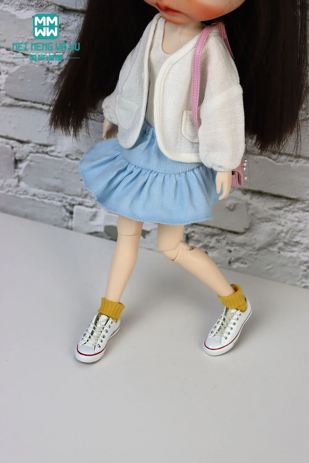 

Clothes for doll Fashionable candy-colored short skirt Fits 28cm Blyth Azone OB22 OB24 Toys Gift
