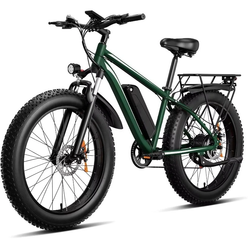 

SXLL EB26 fast electric city electric bicycle full suspension 48v lithium battery powered adult off-road cargo fat tires