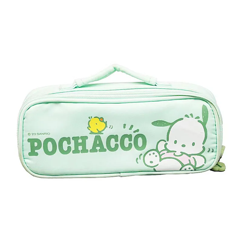 Pochacco Sanrio Anime Pencil Case Kawaii Cute Pen Bag borsa per cancelleria per studenti scatola per matite portatile ad alta capacità regalo per