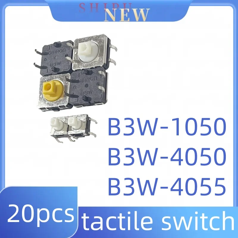 

20PCS B3W-1050 B3W-4050 B3W-4055 Tap switch 4P