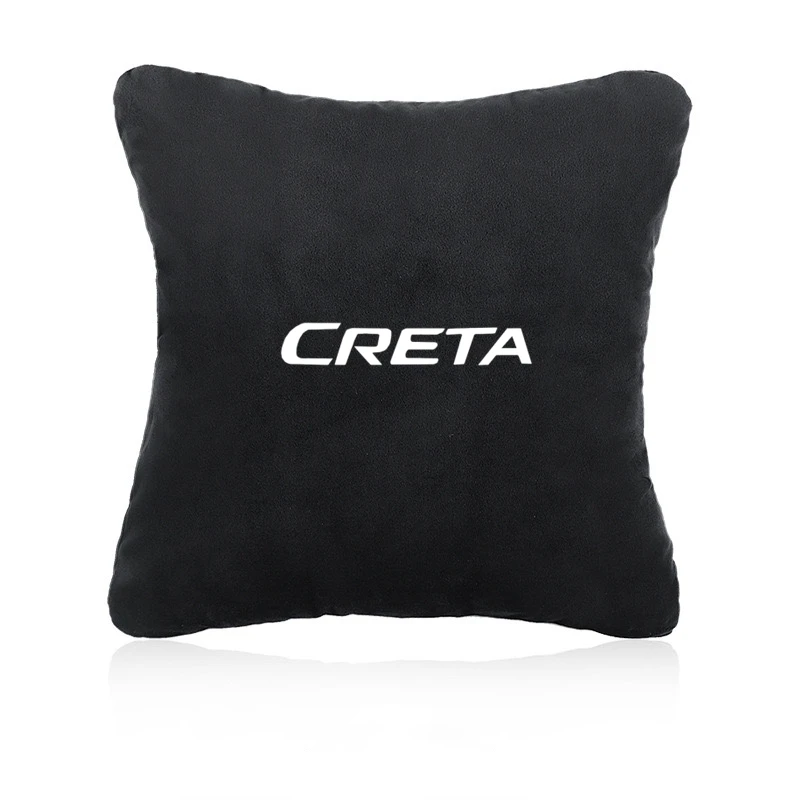 رغوة الذاكرة سيارة مسند الرأس قطني وسادة الظهر وسادة قطني وسادة لشركة هيونداي كريتا ix25 2020 2019 2018 2017 اكسسوارات السيارات #4