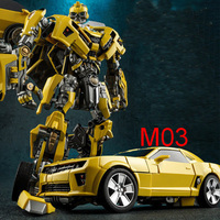 Transformation Robot Weijiang M03 Bumblebe Autobots Deformation Action Figure Toys Model KO MPM03 LTS03C LT01