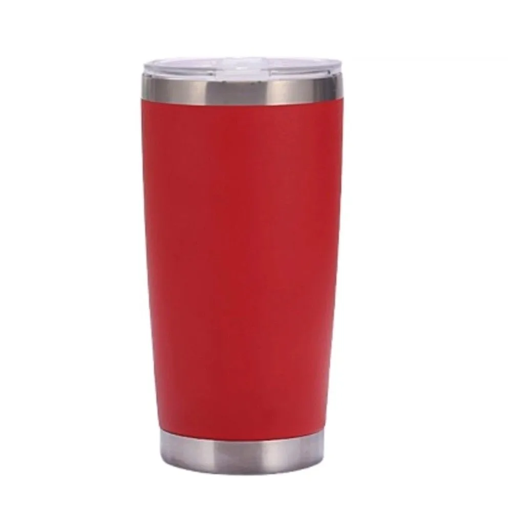 

304 Stainless Steel Vacuum Insulated Cup with Lid Leakproof Car Thermos Cup 20oz Portable Insulation Water Bottle Drinkware